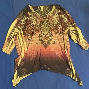 3x Multi Colored Blouse
